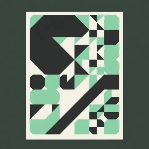 Graphic poster