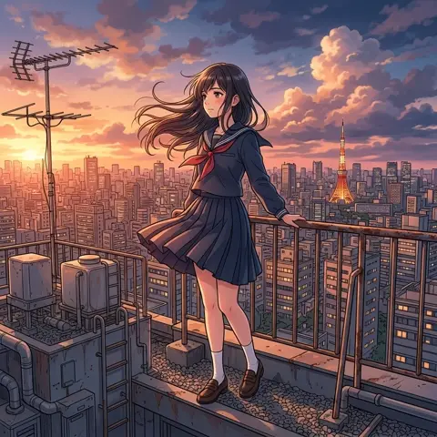 Anime key art